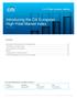 Introducing the Citi European High-Yield Market Index