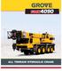 ALL TERRAIN HYDRAULIC CRANE