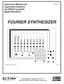 Instruction Manual and Experiment Guide for the PASCO scientific Model WA-9307A 012-01531D 6/94 FOURIER SYNTHESIZER. 1989 PASCO scientific $7.