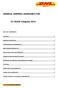 GENERAL 2 SHIPPING DEADLINES 2 CONSIGNMENT OF SHIPMENTS 2 DHL EXPRESS SHIPMENTS 3 PACKAGING AND CASE MARKING 4 WOOD PACKAGING REGULATIONS 4