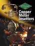 Copper Meter Insetters