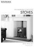 Woodburning & Multi-fuel. stoves. Retail Price List. 1st August 2014 - Issue 1