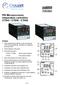 PID Microprocessor temperature controllers CTD43 - CTD46 - CTH46