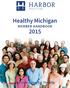 Healthy Michigan MEMBER HANDBOOK