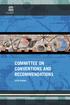 United Nations Educational, Scientific and Cultural Organization COMMITTEE ON CONVENTIONS AND RECOMMENDATIONS. 2016 Edition