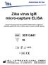 Zika virus IgM micro-capture ELISA