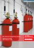 Technologies Gas extinguishing systems. MX 1230 Fire Extinguishing Systems Fighting Fire using 3M Novec 1230