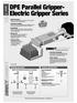 DPE Parallel Gripper- Electric Gripper Series