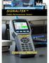 SIGNALTEK TM. Operation Manual Rev A. JUN 06. Cable Performance Tester. IDEAL INDUSTRIES Inc. 1-1