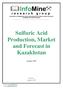 Sulfuric Acid Production, Market and Forecast in Kazakhstan