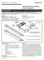 Installer s Guide WARNING: 18-GJ11D1-2. Ultraviolet (UV-C) Lamp Kit for 2-5 Ton Air Handlers HAZARDOUS VOLTAGE - DISCONNECT POWER BEFORE SERVICING