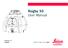 Version 1.1 English. Rugby 50 User Manual
