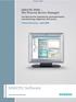 SIMATIC Software. SIMATIC PDM The Process Device Manager. The ideal tool for engineering, parameterization, commissioning, diagnostics and service