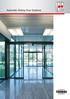 Automatic Sliding Door Systems