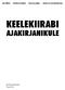 KEELEKIIRABI AJAKIRJANIKULE