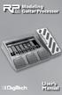 Modeling Guitar Processor