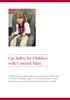 Car Safety for Children with Cerebral Palsy