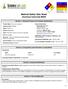Material Safety Data Sheet