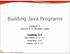 Building Java Programs