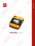 LIFEPAK 1000 DEFIBRILLATOR PRODUCT BROCHURE