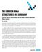 TAX DRIVEN M&A STRUCTURES IN GERMANY A special report by Florian Schultz and Axel Mielke, Linklaters Oppenhoff & Rädler, Frankfurt