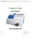 Uritek TC-101. User s Manual TECO DIAGNOSTICS. Uritek TC-101 Urine Analyzer. Copyright 2004 Anaheim, CA 92807. tecodiag@tecodiag.com.