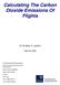 Calculating The Carbon Dioxide Emissions Of Flights