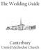 The Wedding Guide. Canterbury United Methodist Church