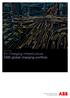 Product brochure. EV Charging Infrastructure ABB global charging portfolio