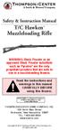 T/C Hawken Muzzleloading Rifle
