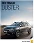 NEW RENAULT DUSTER DRIVE THE CHANGE