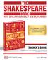 TEACHER S GUIDE BIG IDEAS SIMPLY EXPLAINED THE VISUAL GUIDE TO UNDERSTANDING SHAKESPEARE. Aligned with the Common Core standards by Kathleen Odean