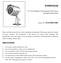 EVERFOCUS. 1/3 CCD Outdoor Vari-Frequency IR Camera Operation Instructions PRECAUTIONS. Model No. ECZ330E/230E