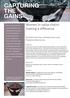 CAPTURING THE GAINS. Women in value chains: making a difference. Michelle Christian, Barbara Evers and Stephanie Barrientos