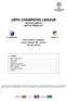 UEFA CHAMPIONS LEAGUE SEASON 2009/10 MATCH PRESS KIT