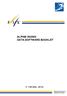 ALPINE SKIING DATA-SOFTWARE BOOKLET