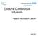 Epidural Continuous Infusion. Patient information Leaflet