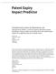 Patent Expiry Impact Predictor
