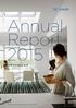 MANAGEMENT S REVIEW. Annual Report 2015. VKR Holding A/S
