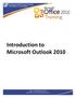 Introduction to Microsoft Outlook 2010