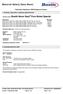 Material Safety Data Sheet
