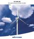 V47-660 kw. Pitch regulated wind turbine with OptiTip and OptiSlip