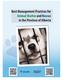 Best Management Practices for Animal Shelter and Rescue in the Province of Alberta