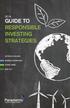 GUIDE TO RESPONSIBLE INVESTING STRATEGIES