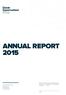 ANNUAL REPORT 2015. The Annual Report has been presented and approved on the company s annual general meeting at / 2016. Chair