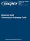 Universal Joint Dimensional Reference Guide
