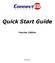 Quick Start Guide. Teacher Edition