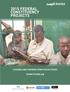 2015 FEDERAL CONSTITUENCY PROJECTS LESSONS AND FINDINGS FROM FOCUS STATES