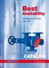 Best CATALOG. Availability. Change-over valves. Type 310. The-Safety-Valve.com