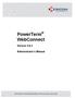 PowerTerm WebConnect. Version 5.8.2. Administrator s Manual